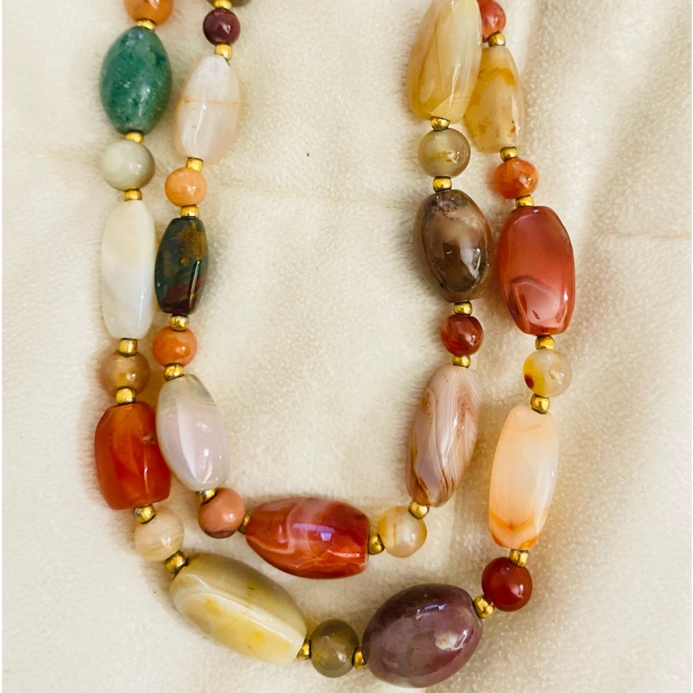 Vintage Glass Quartz/ crystals necklaces - Picture 6 of 9